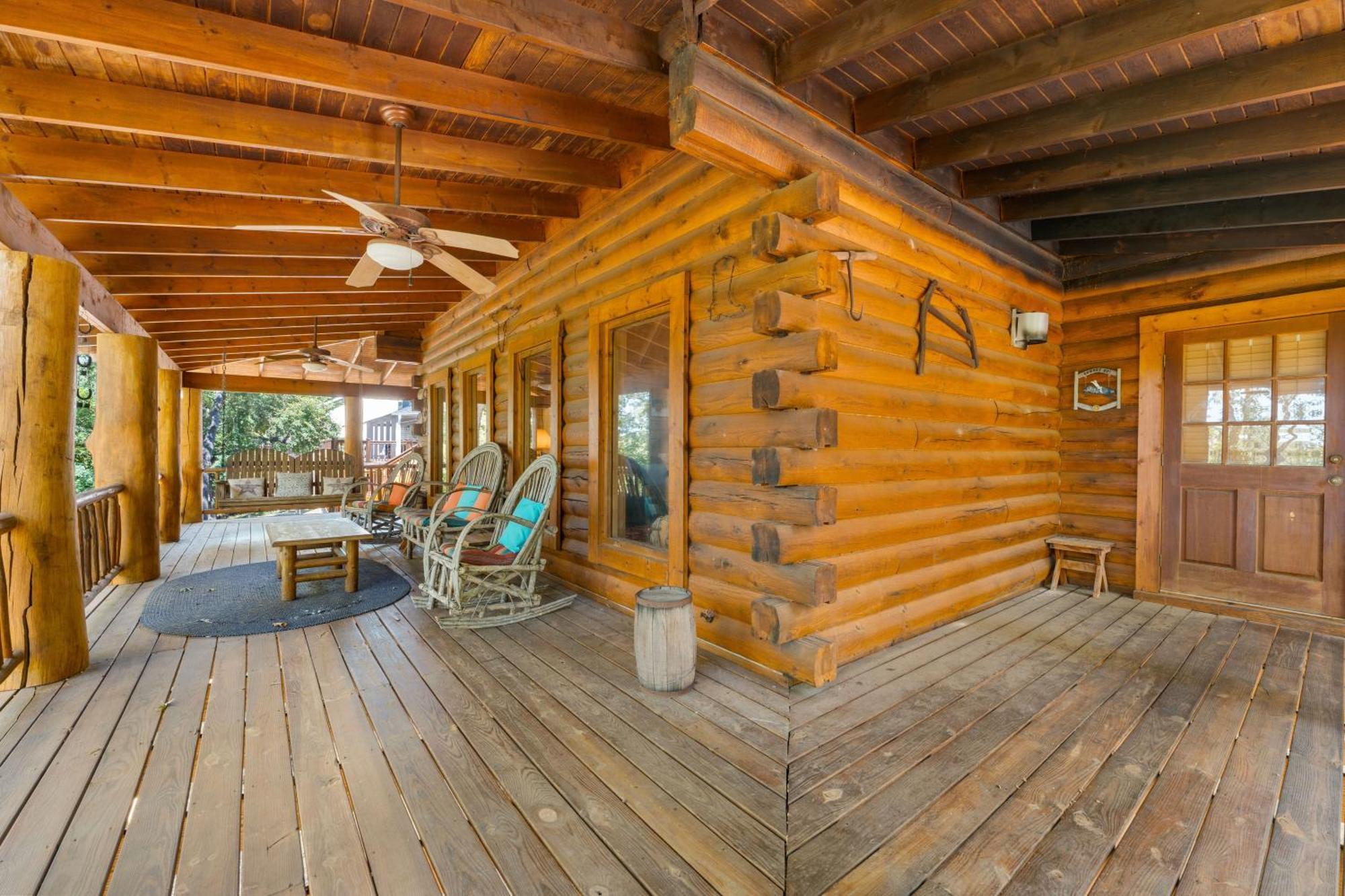 The Lazy K Cabin Cabin Branson Bagian luar foto