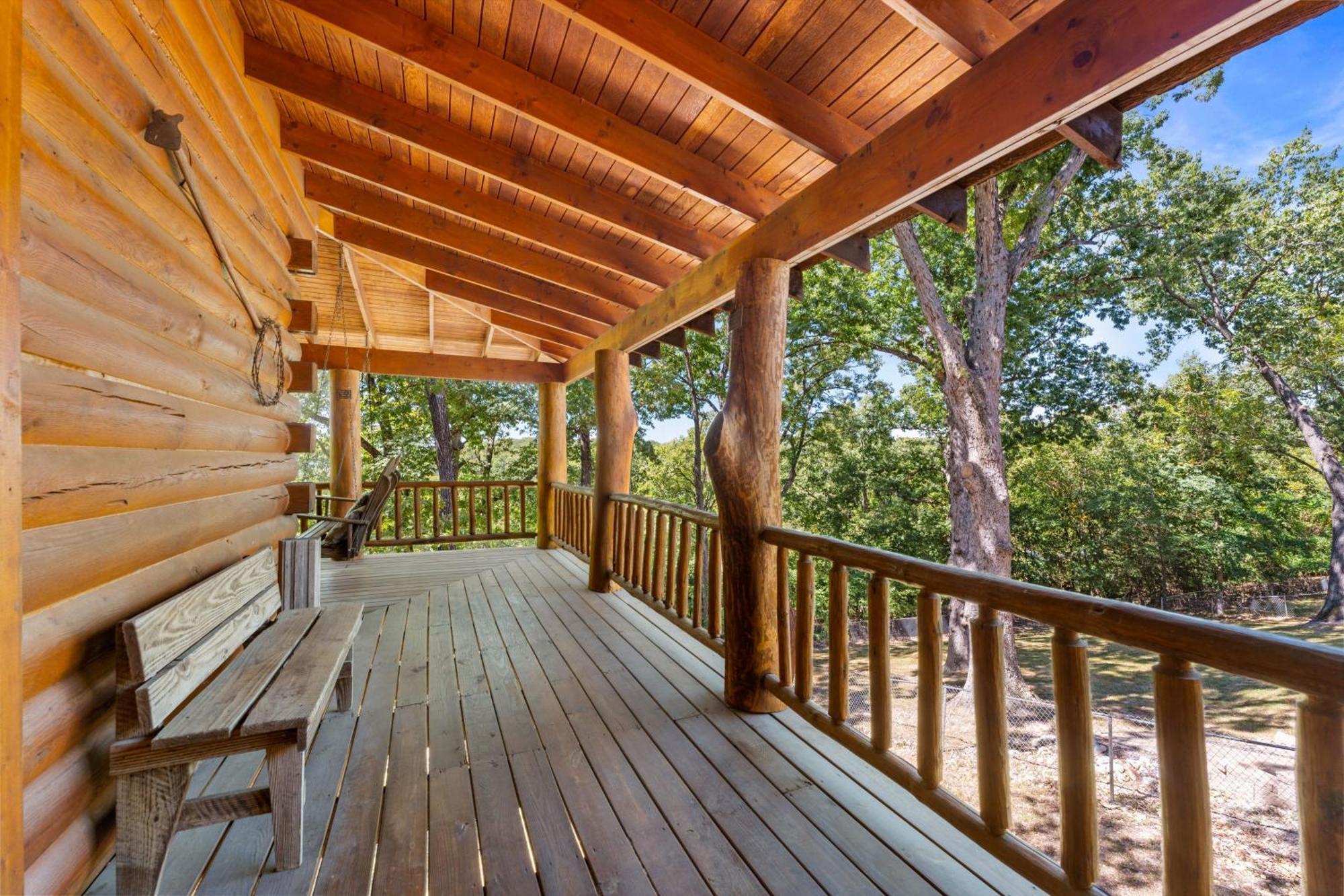 The Lazy K Cabin Cabin Branson Bagian luar foto
