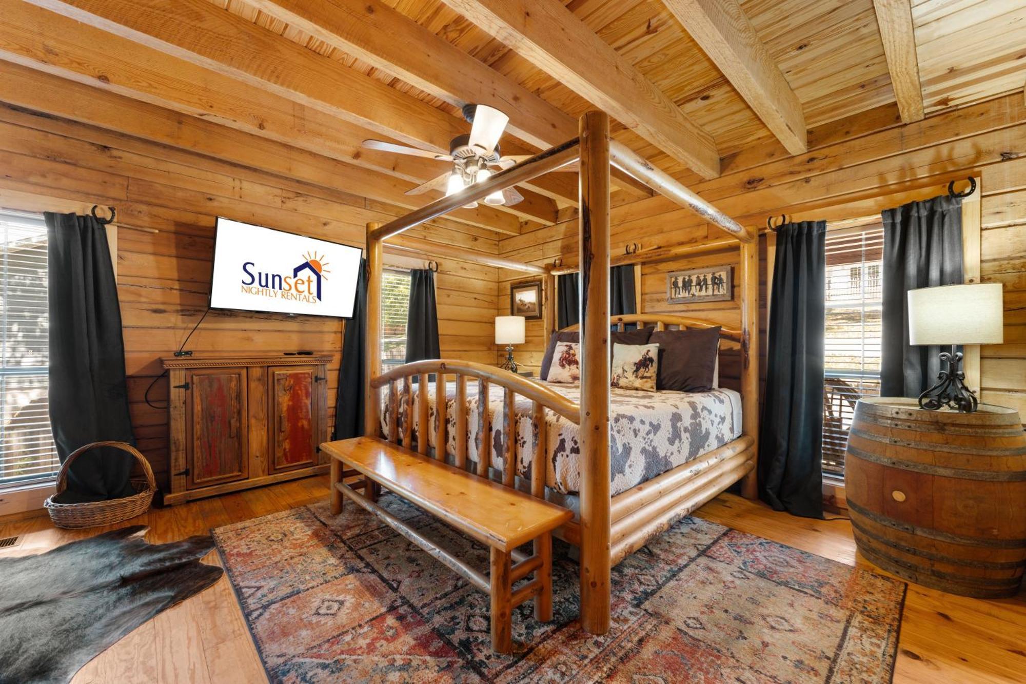 The Lazy K Cabin Cabin Branson Bagian luar foto