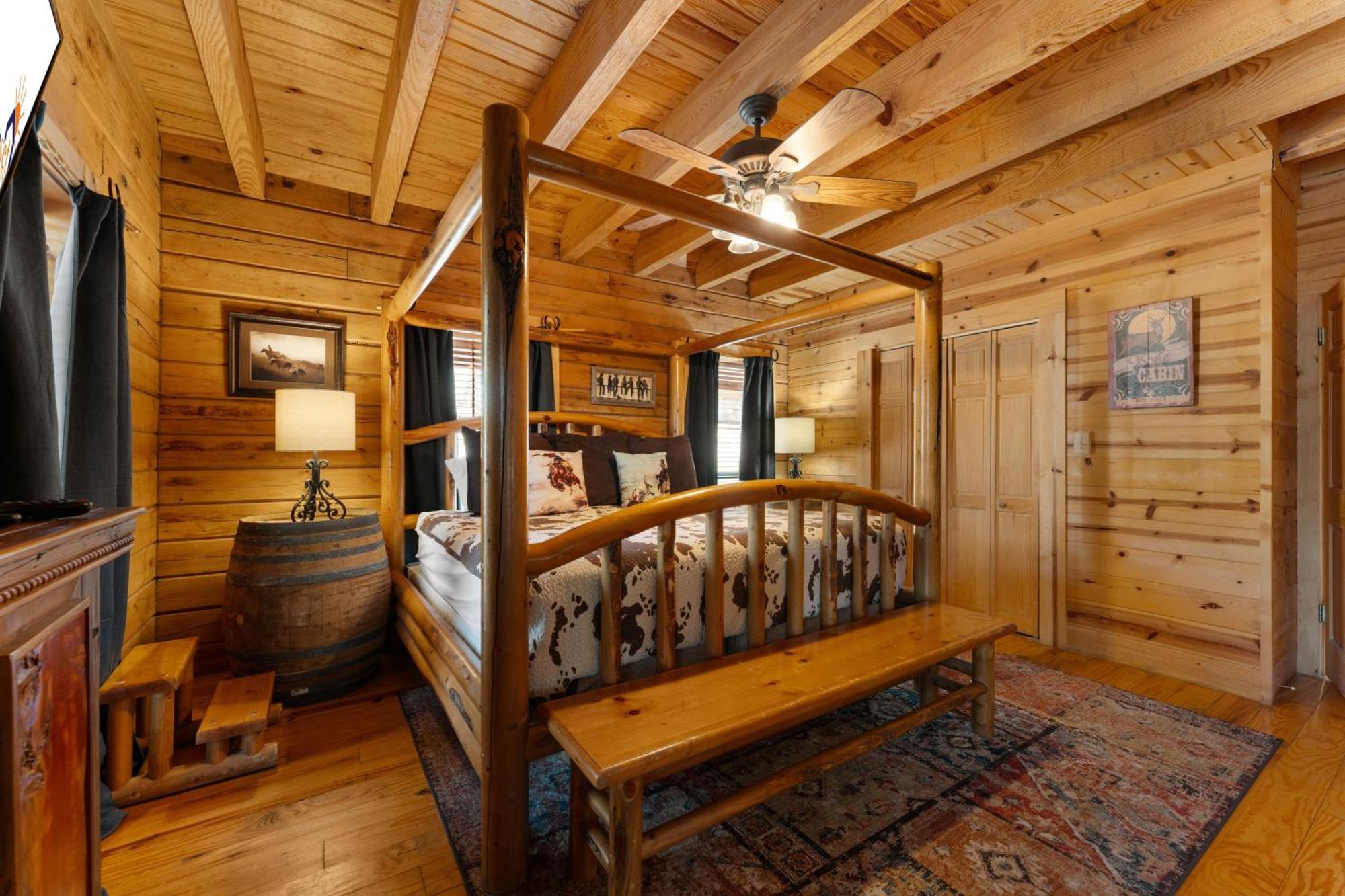 The Lazy K Cabin Cabin Branson Bagian luar foto