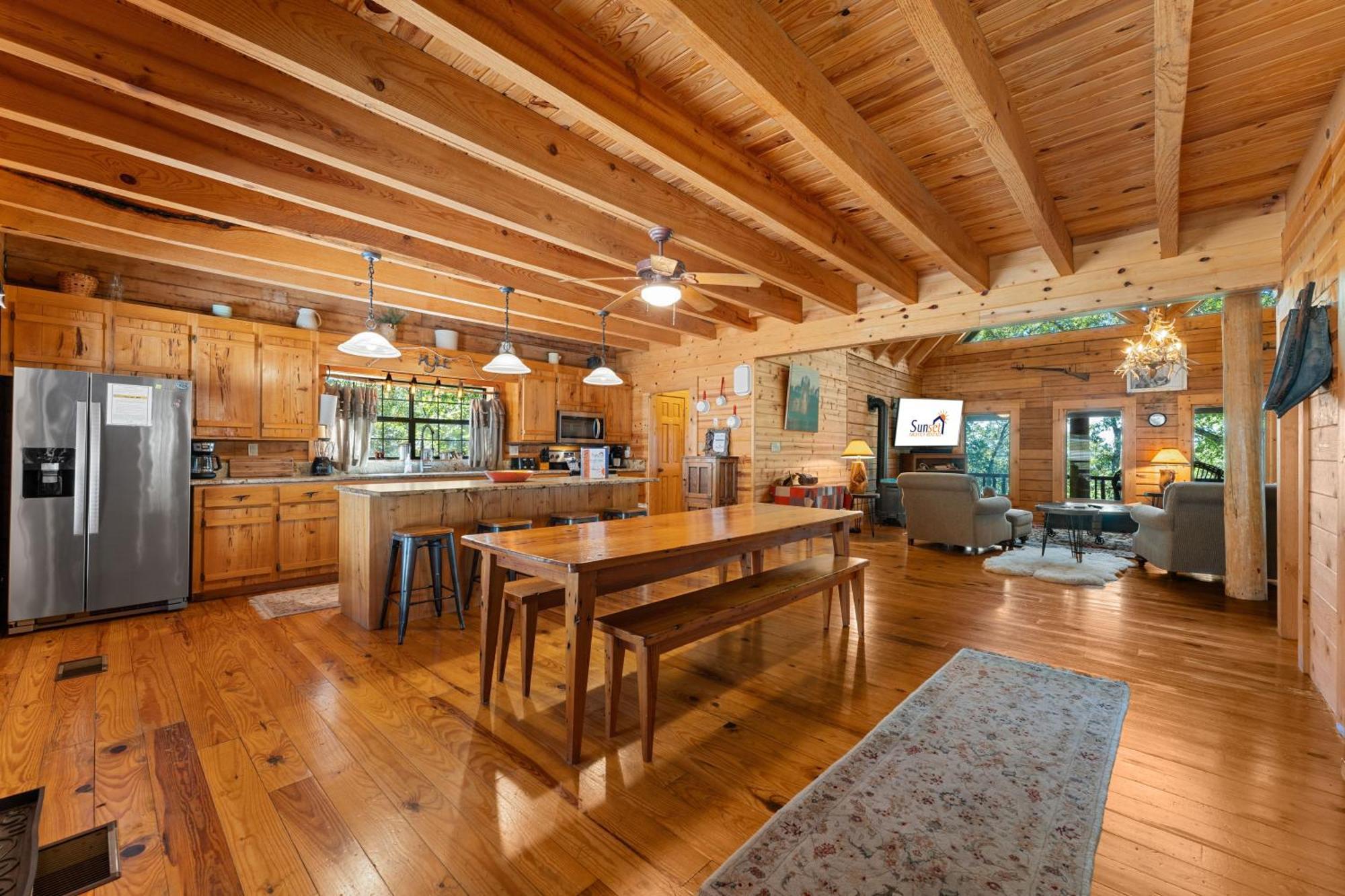 The Lazy K Cabin Cabin Branson Bagian luar foto