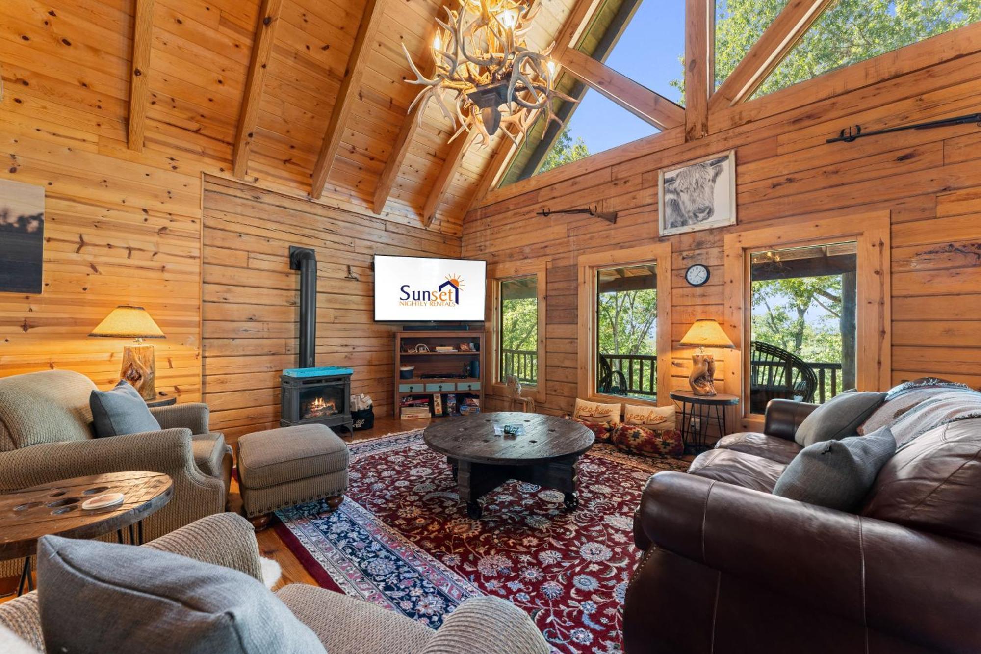 The Lazy K Cabin Cabin Branson Bagian luar foto