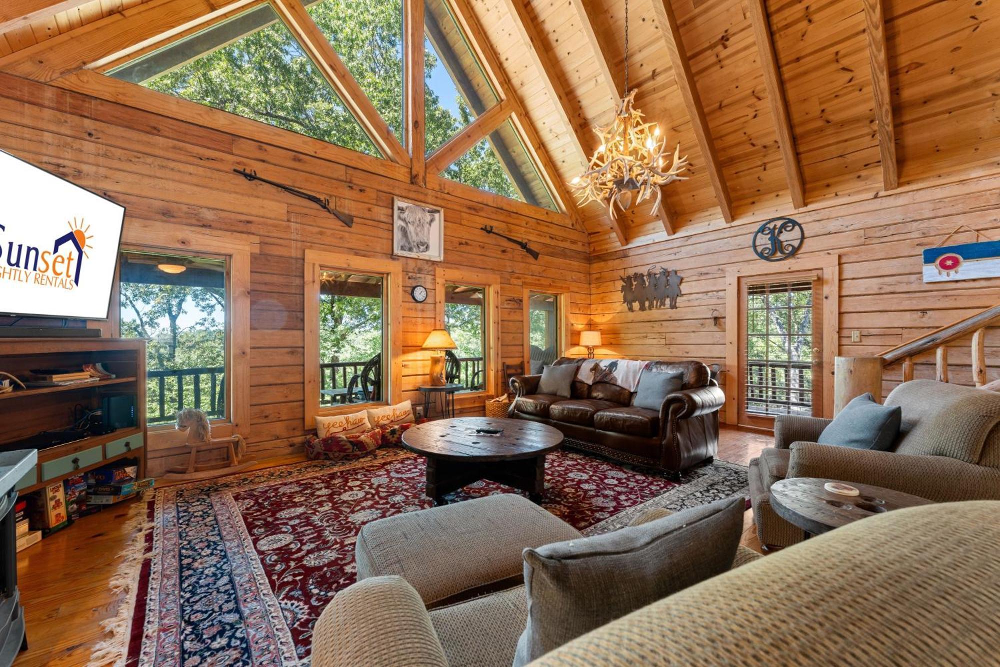 The Lazy K Cabin Cabin Branson Bagian luar foto